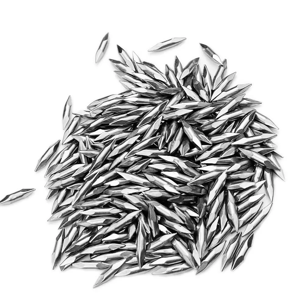Perles en acier inoxydable 450g, pour polir les bijoux, aiguilles de nettoyage, épingles en acier inoxydable pour diamant doré