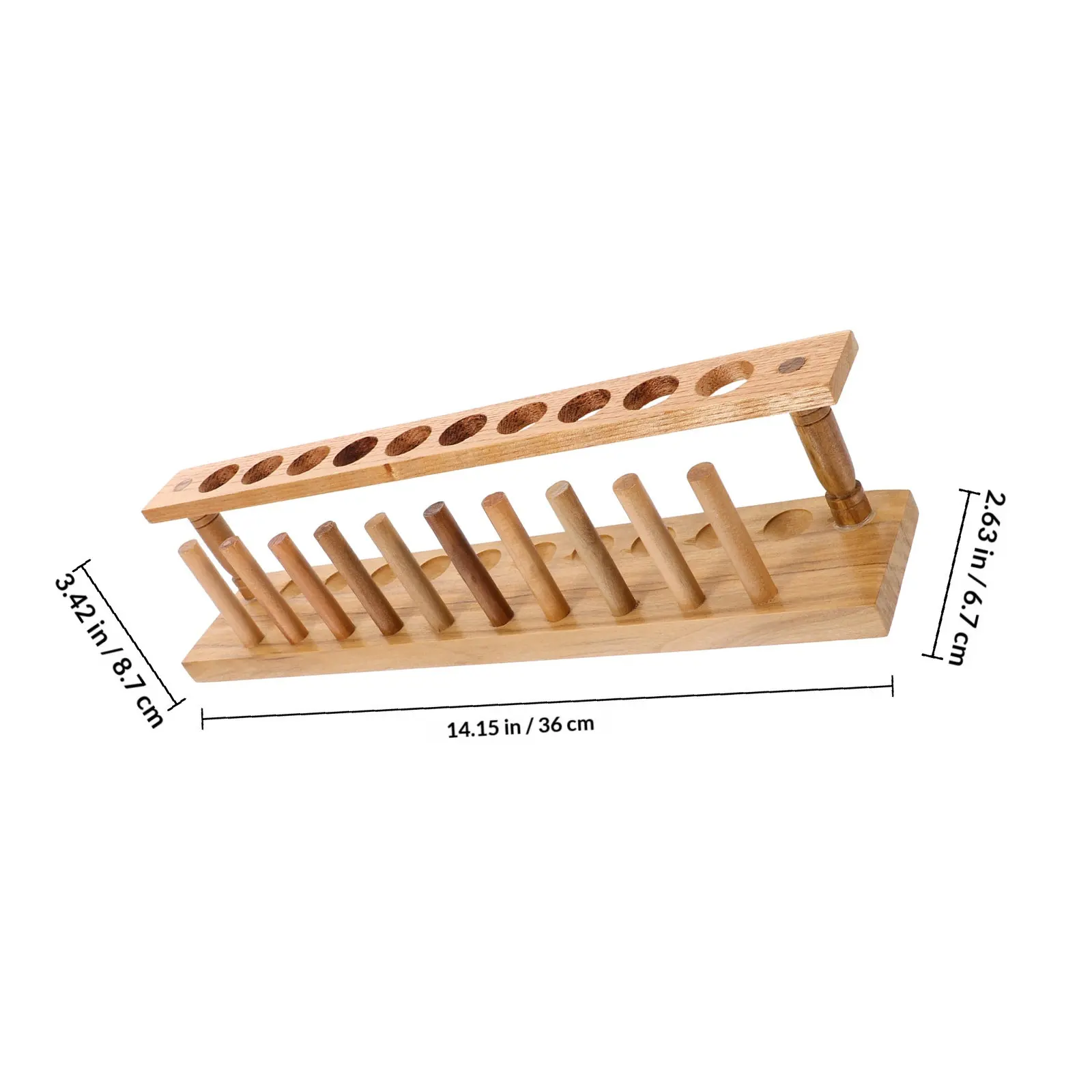 Plastic Test Tube Rack Laboratory Centrifuge Storage Organizer Halloween Christmas New Year Test Tube Stand Rack 22MM