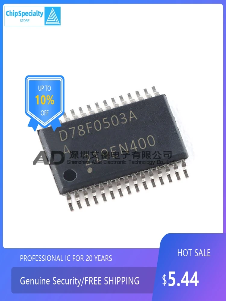 Original UPD78F0503AMC-CAB-AX D78F0503A TSSOP-30 microcontrol chip