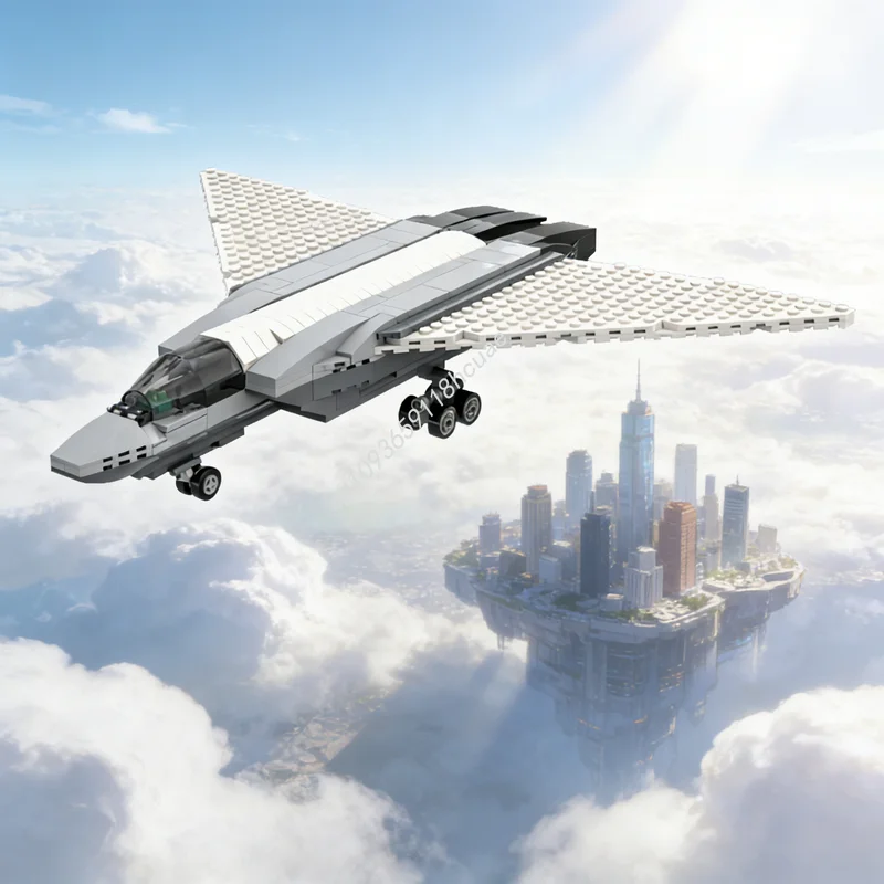 

Набор строительных блоков MOC BS «Аэропорт Зара», 373 детали, архитектурная модель, рождественский подарок, конструктор для сборки, развивающая игрушка, креативный подарок, образовательный конструктор