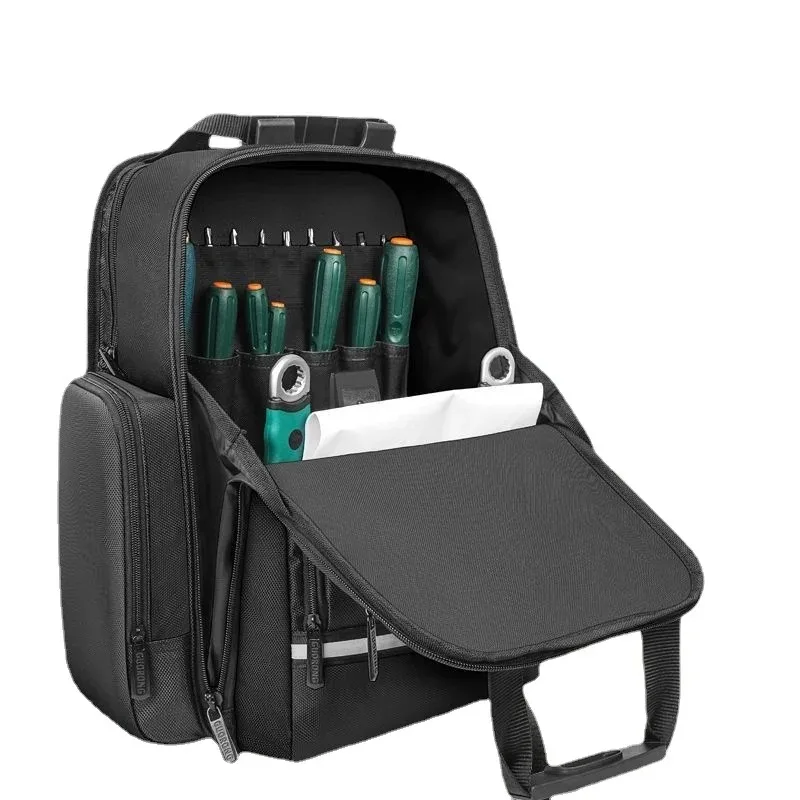 Multi-functional Professional Tool Storage Backpack Portable Large Capacity Electricians Special Hardware Tools Packaging Bags