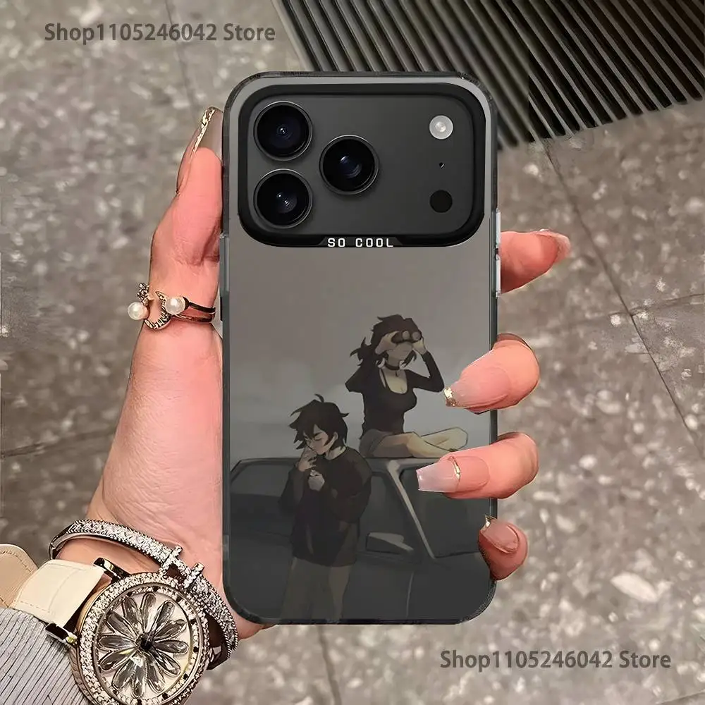 Игра The Coffin of Andy LeyLey для Black Candy Matte Cover iPhone 17,16,15,14,13,12,11, Mini,Pro,E,SE4,XS,MAX