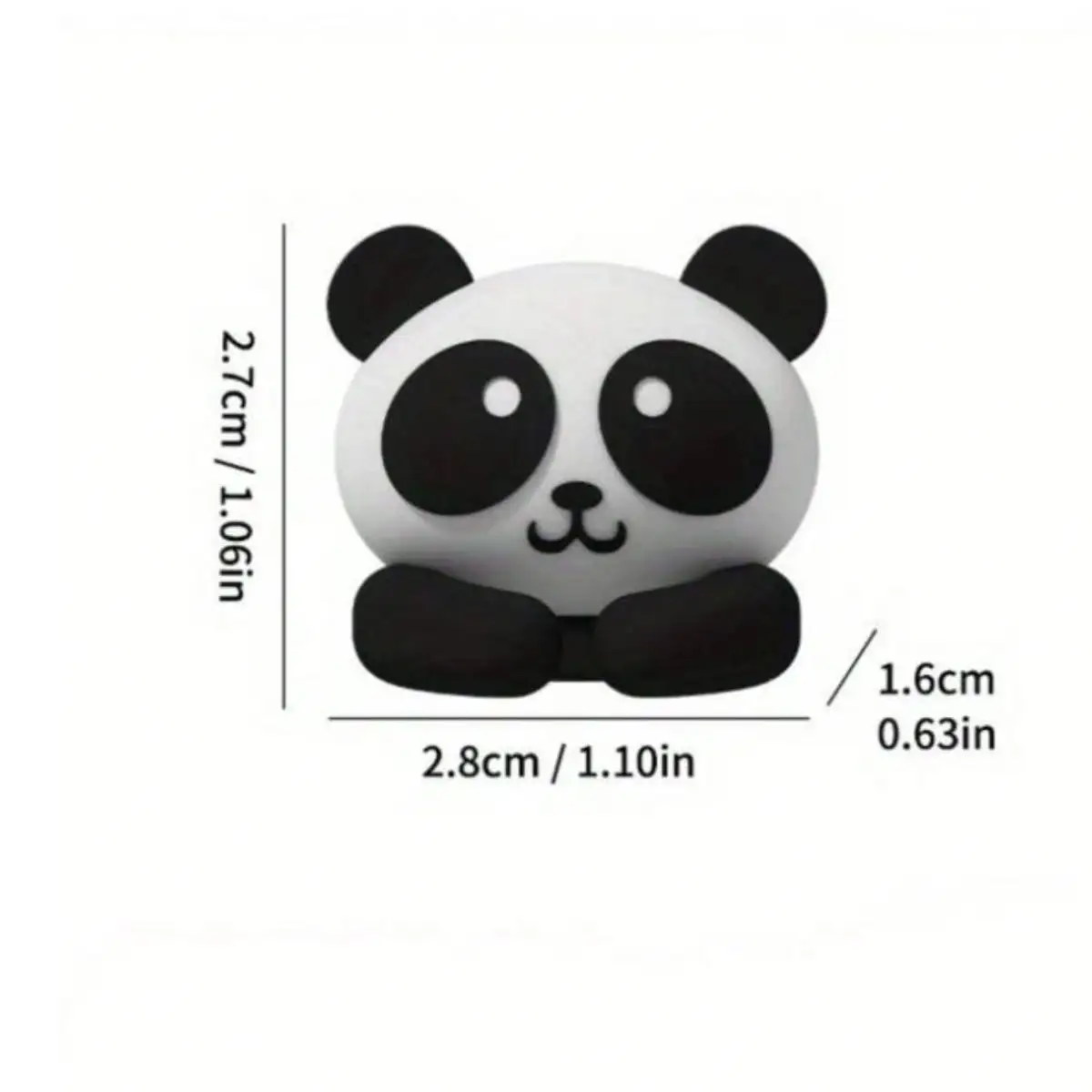 1/2 Pack Desktop Cable Organizer, Self-Adhesive Cable Clip, Cute Cord Keeper for Earphone & Data Cables, for Desk, Nightstand, Wall, Car, Dorm & Office, Random Cute Animal Shape