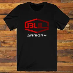 Bul Armory Guns Firearms Logo Men's Black T-Shirt Size S to 5XL long sleeves