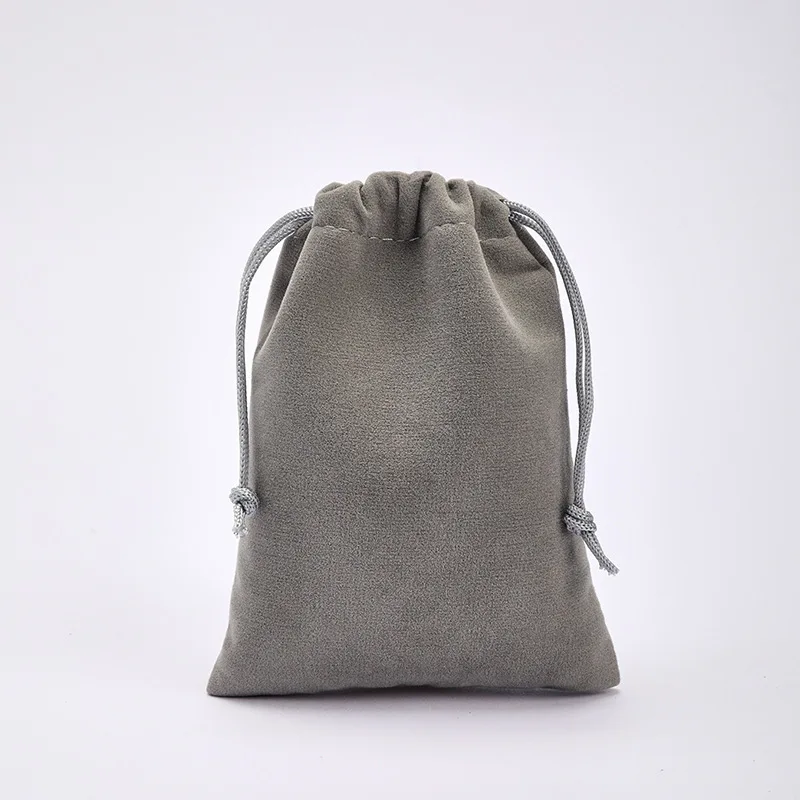 Retail from 1 pc 10x25 15x30 20x30 25x35 cm Large Big Size Black Velvet Drawstring Bag Pouch For Packaging Display Gift Bags