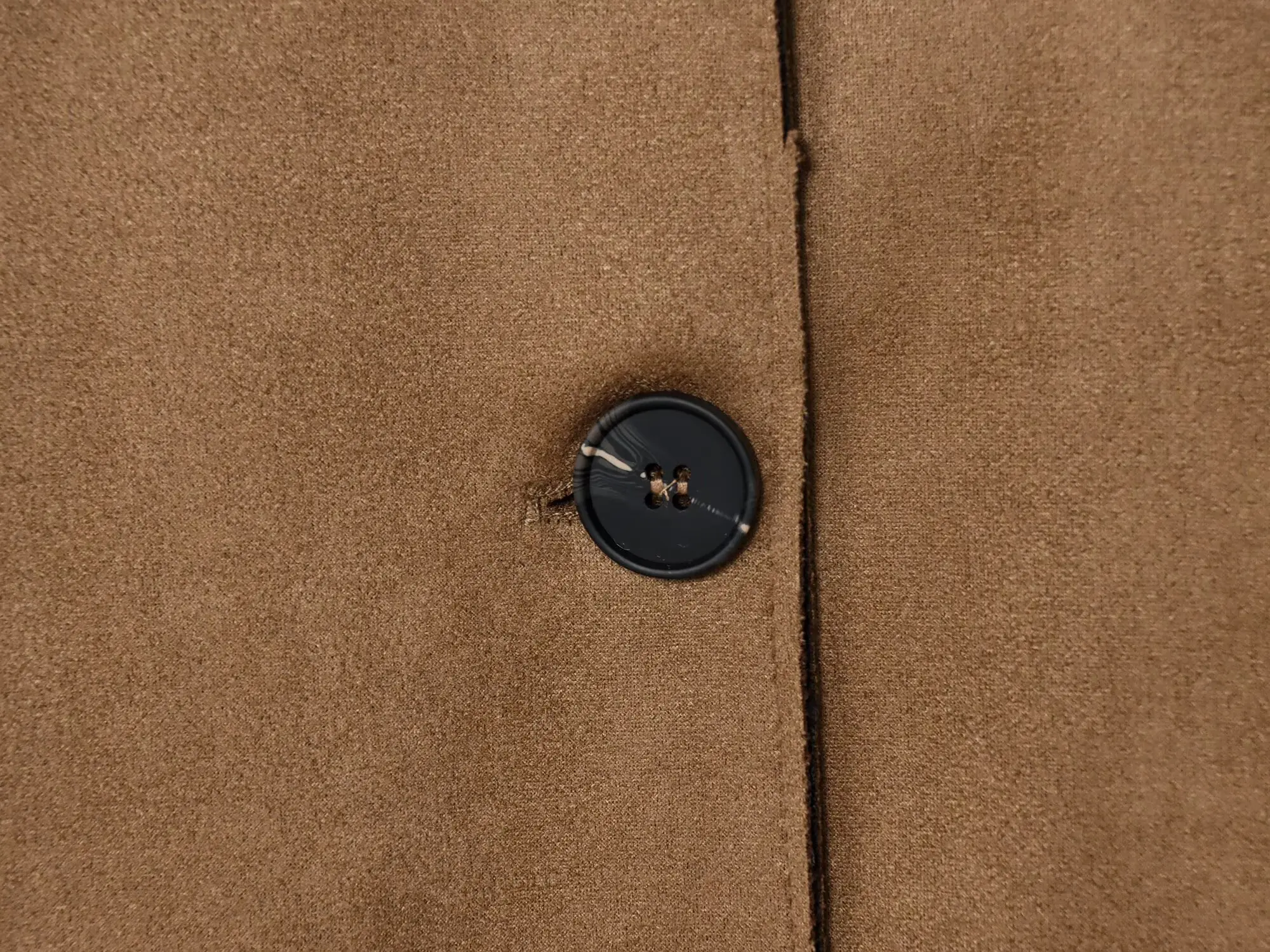 Maxdutti 2026 ربيع الموضة سترة جلدية من جلد الغزال سترة نسائية ملابس امرأة بلايز الحد الأدنى جيب واحدة الصدر دعوى