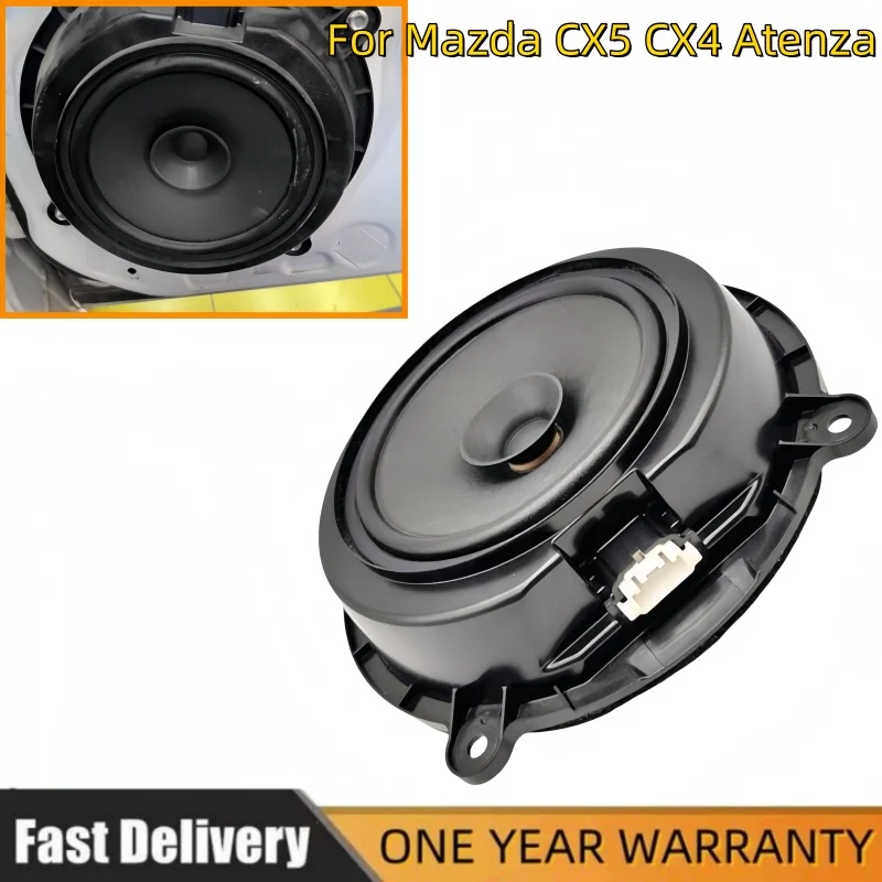 

1pc Auto Front Rear Door Sound Loudspeaker Audio Speaker Horn For Mazda CX5 CX4 Atenza