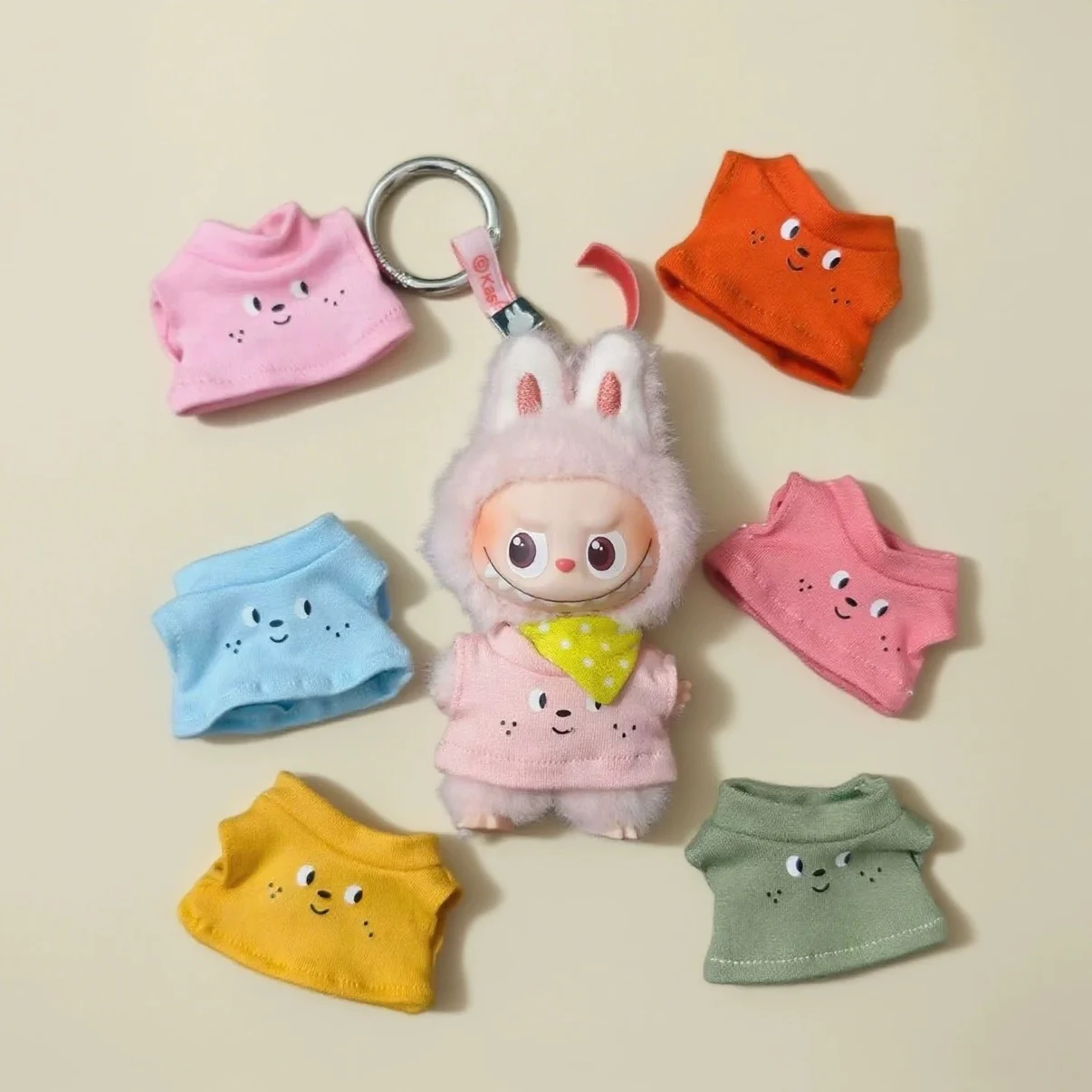 

For Mini Labubu 4.0 Pin For Love Clothes Small clothes and scarves pin for love labubu clothes