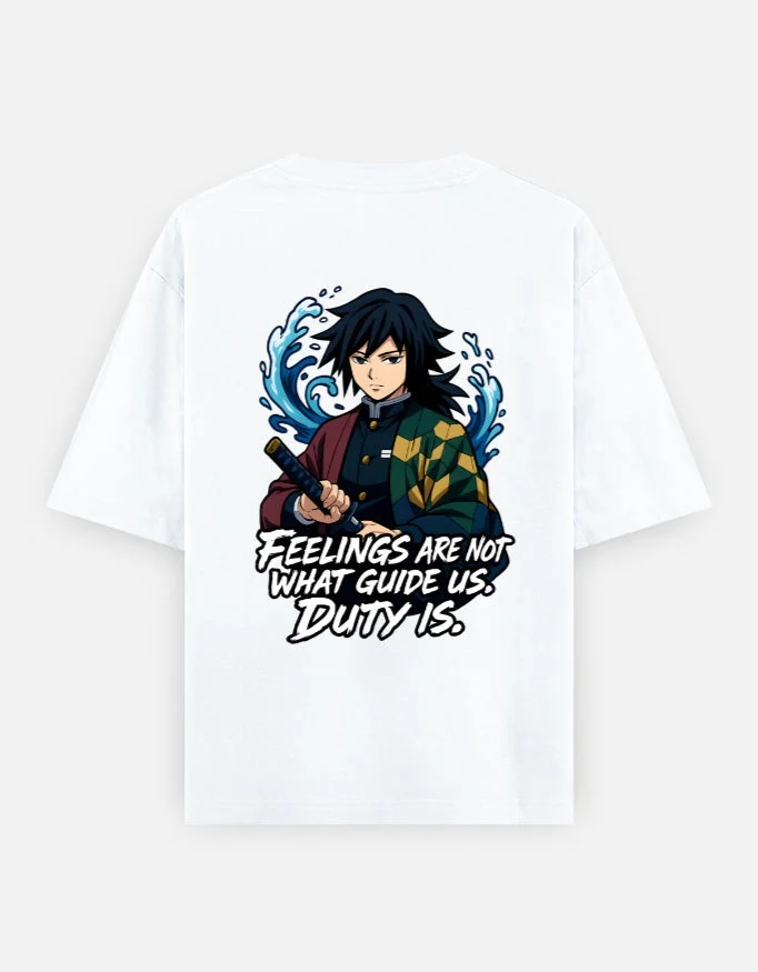 

2026 Summer Demon Slayer Blade By Yoshiyuki Tomioka's Famous Words Printed Cotton Loose T-shirt, Anime Water Column Printed Top