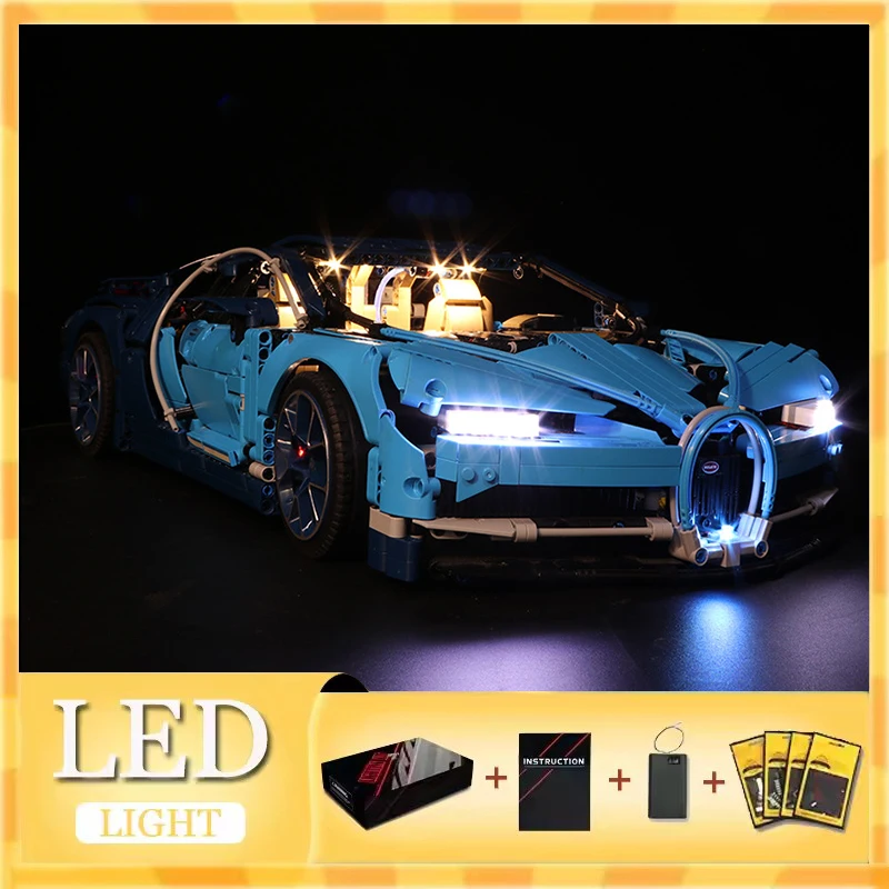 

DIY LED Light Kit For LEGO 42083 Hypercar (Only LED Light,Without Blocks Model)