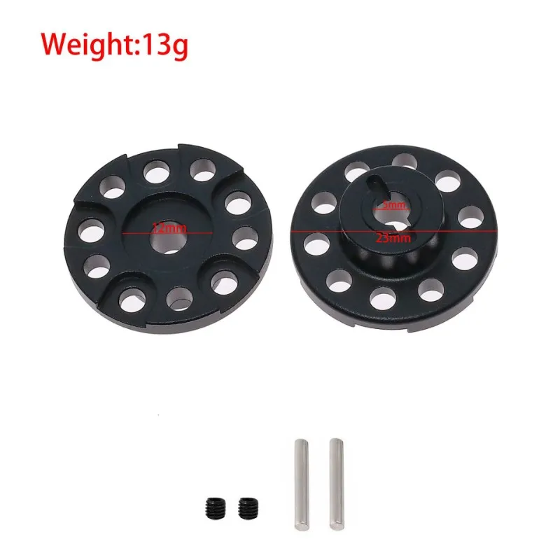 

RC Vehicle Upgraded Parts Replacement 2X Wheel Adapter Installation For Tamiya CW01 1/10 RC Car Vehicle Modification