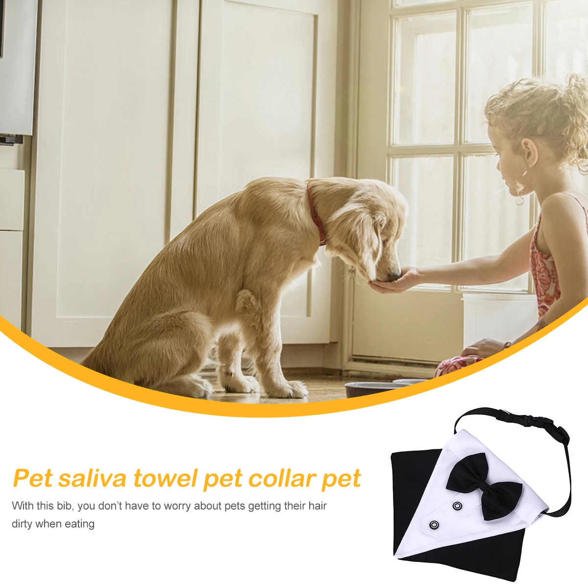 

Stylish Cotton Dog Bib Scarf Perfect For Pets Stylish Collar Decor Dog Saliva Bandana Pet Accessory Dog Accessories