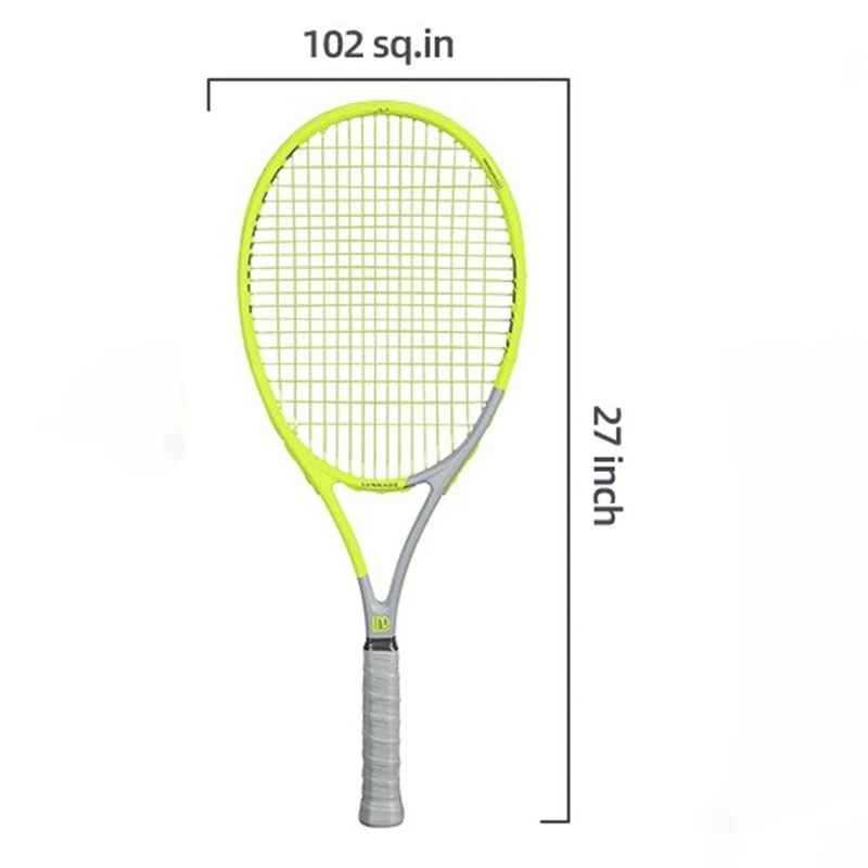 Professional Tennis Rackets Beginners Practice Lightweight Tennis Rackets Durable Training Racket Portable Sports Equipment