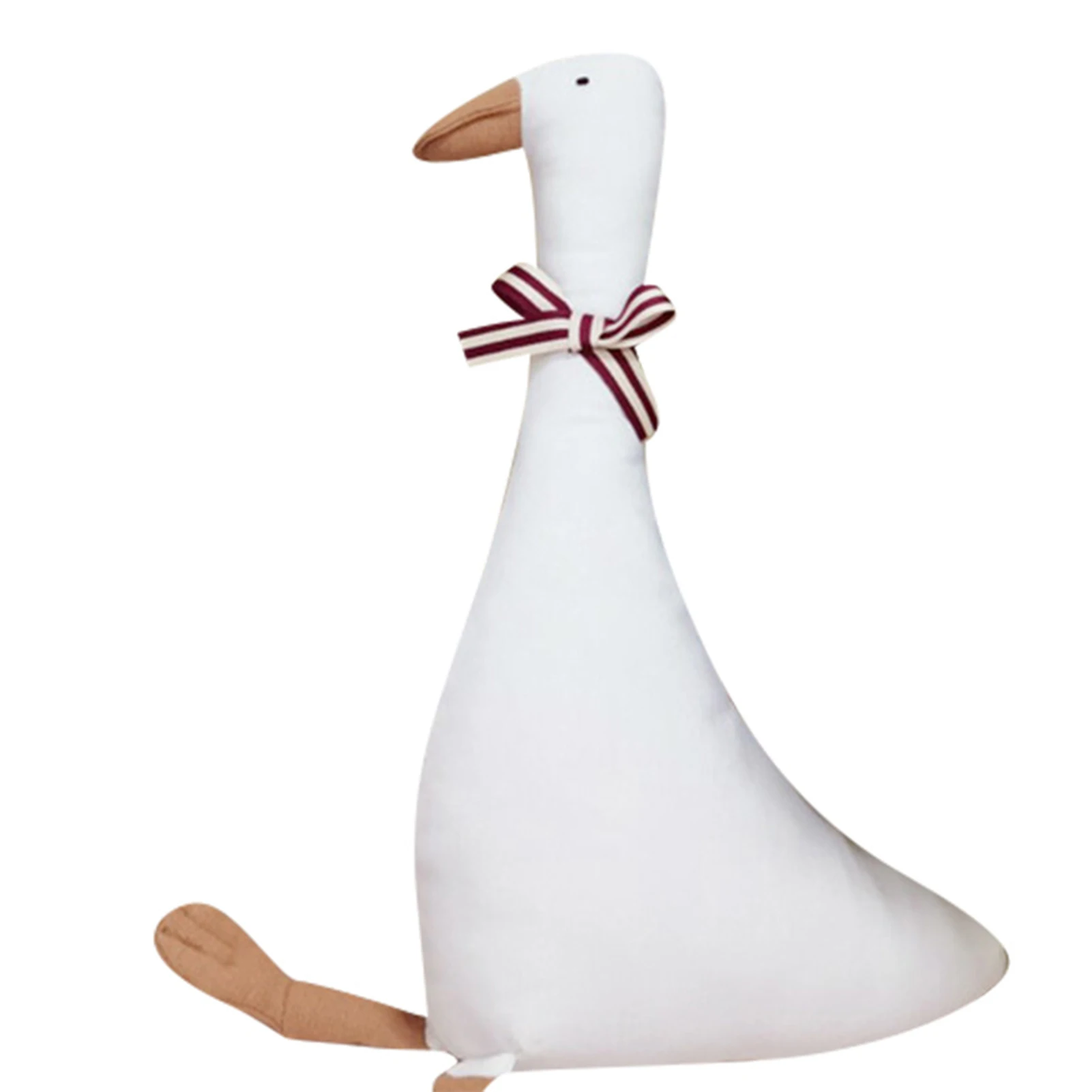 Plush Goose Shape Stuffed Doll Soft Throw Pillow Decorations Children Kids Birthday Present Gifts