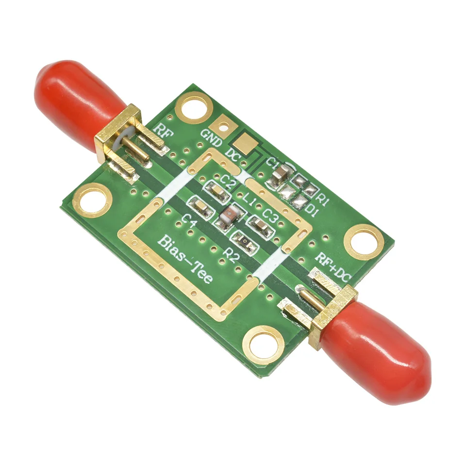 Connecteur SMA Bias T CC 10-6000 MHz | Alimentation Polarisation RF Pour Amplificateurs, Fibre Optique Bias T 10-6000MHz