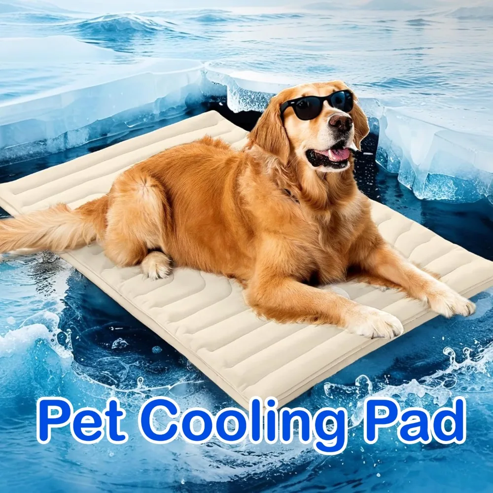 

‌‌Dog Cooling Pad Summer Pet Mat Breathable Heat Relief Bed Best Seller Cool Comfortable Hot Weather‌ Newly launched bestseller