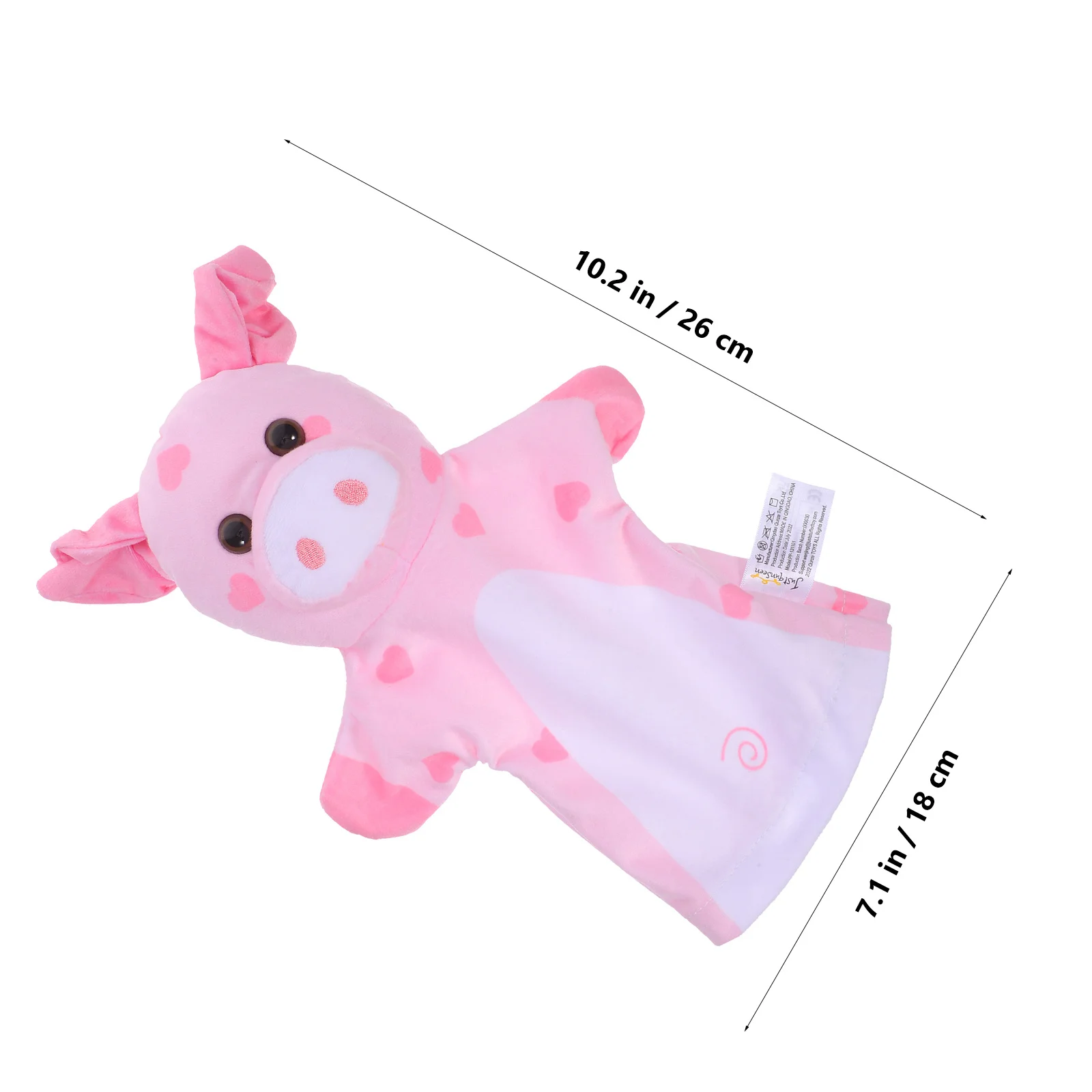 Farm Animal Hand Puppets Pig Kids For Toddlers Preschool Storytelling Pretend Play Classroom Supplies Soft Stuffed Animals