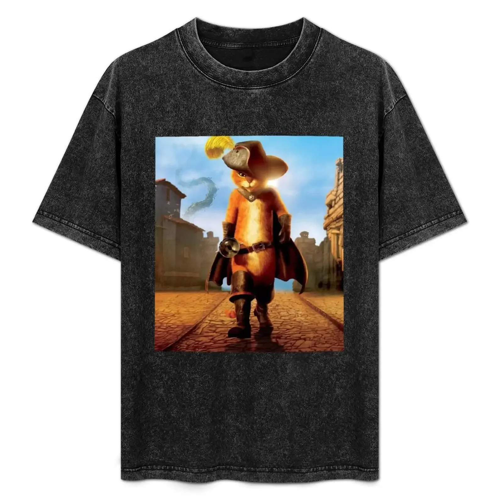 

Puss in Boots The Last Wish T-Shirt valentines boutique clothes quick-drying sweat t shirts men