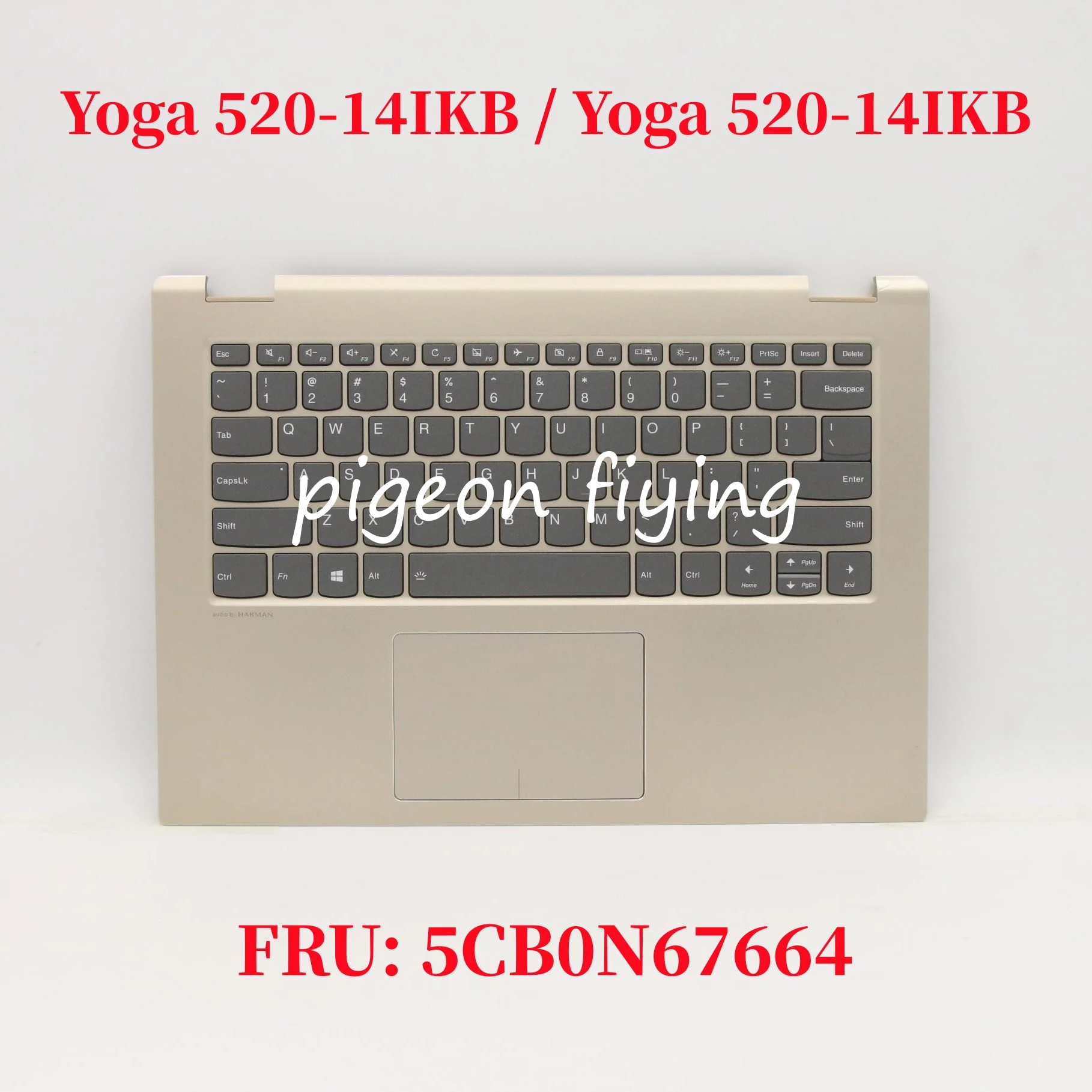 

Клавиатура для ноутбука Lenovo ideapad Yoga 520-14IKB / Yoga 520-14IKB FRU: 5CB0N67664 5CB0N67686