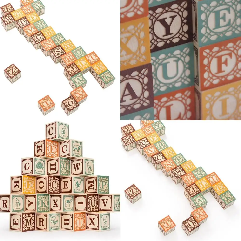 Blocchi italiani realizzati in America realizzati a mano di Uncle Goose