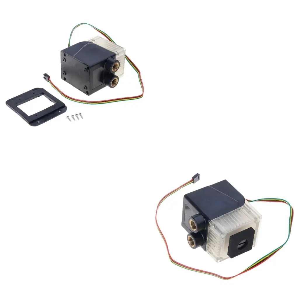 Water Cooling Pump, 450L/H Water Cooling Integrated Mute Water Pump for PWM