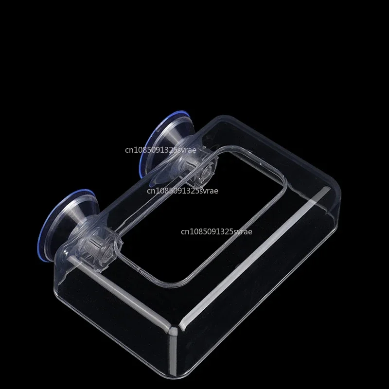 Aquarium Fish Feeders Ring Fish Tank Feeding Station Floating Food Tray Feeder Aquarium Accessory with Strong Suction Cups