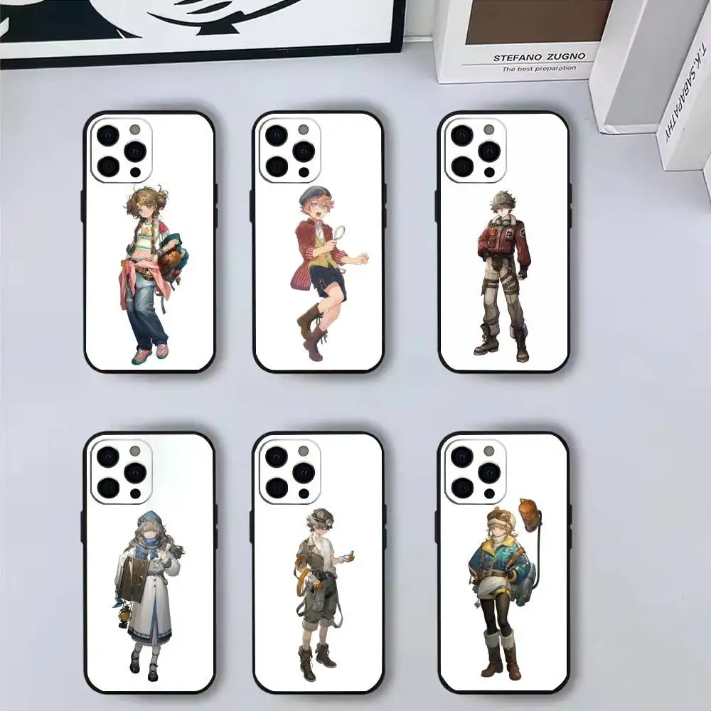 

Cartoon Fashion E-Explorer Phone Case For iPhone 17, 16,15,14,13,12,11 Plus,Pro Max, Others Soft Black Cover