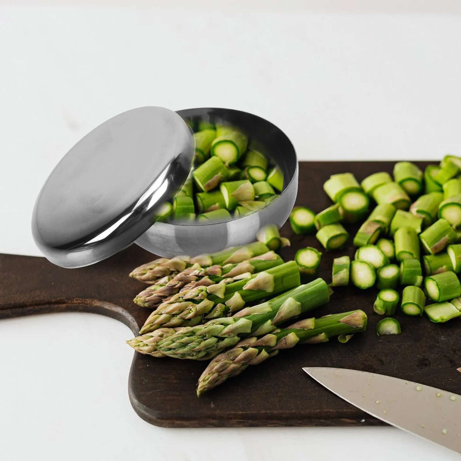 2 مجموعة أطباق من الفولاذ المقاوم للصدأ لوازم المطبخ غطاء مانع للتسرب لتبخير الطعام والمطاعم للاستخدام المنزلي وعاء الحساء على الطراز الكوري صغير #3