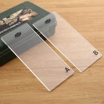 ミニカッティングパッド,プラスチック,3mm,5mm,日曜大工用,切断および作成用,交換用プレートマット,2個-4個,15.9x7.6cm