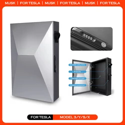 Cybertruck-caja de estación de carga para Tesla Model 3 Y S X, organizador de Cable de carga impermeable para exteriores, accesorios de caja de soporte