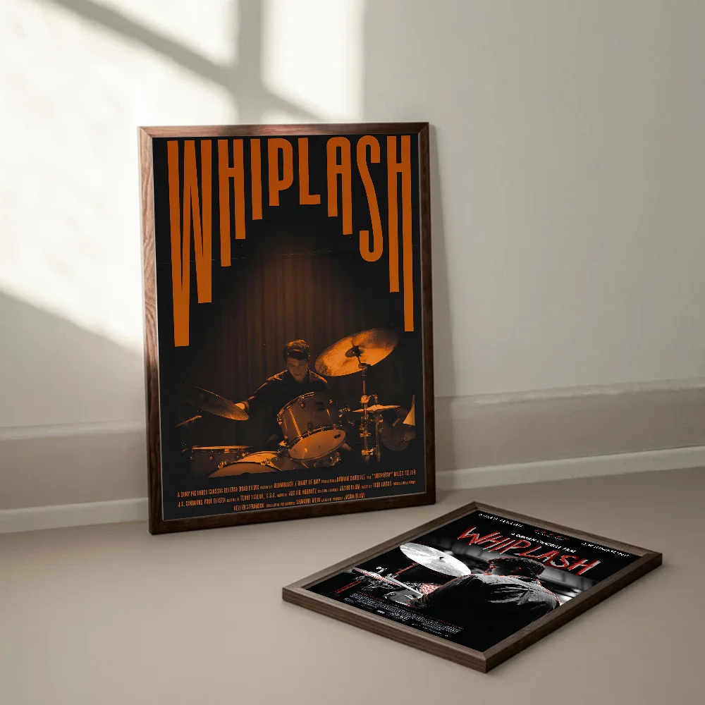 Film Classic Whiplash Good Quality Prints and Posters Waterproof Paper Sticker Coffee House Bar Posters Wall Stickers