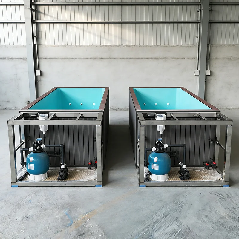 Modular Container Swimming Pool | Prefab Above Ground Pool for Family Resort Hotel Outdoor Use