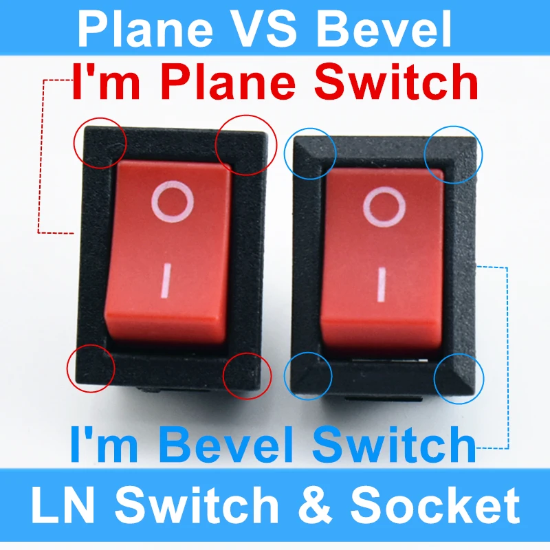 5PCS Spst Switch 6A… - image