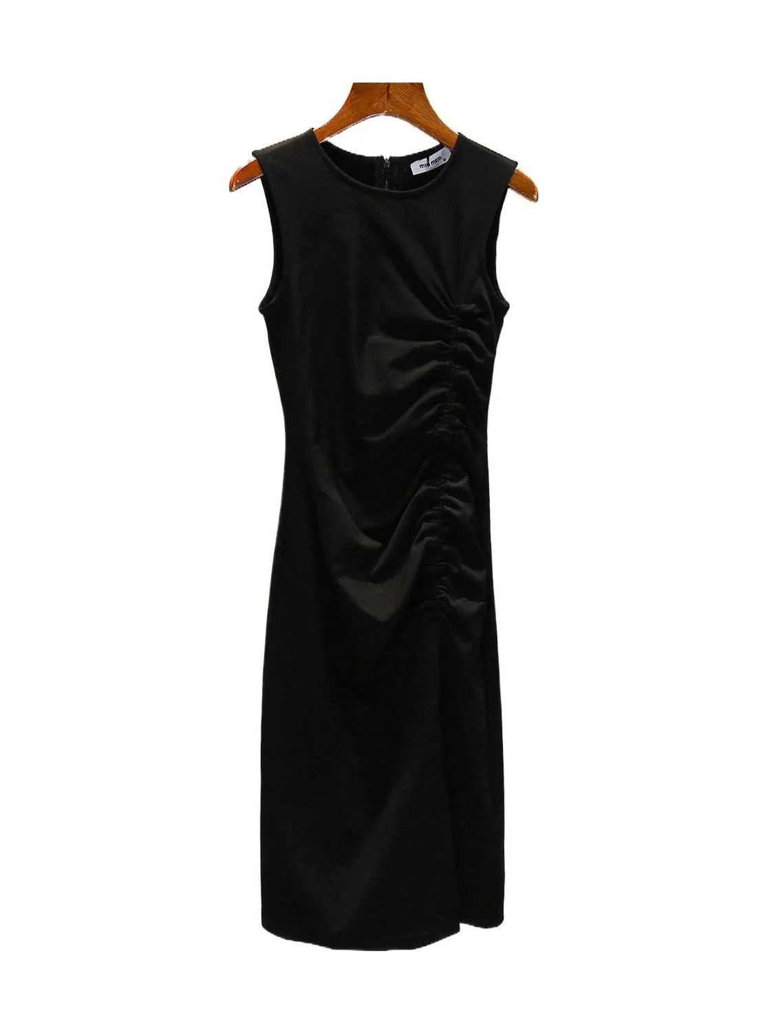 เสื้อกั๊กทรงสลิมสไตล์เฮปเบิร์นสำหรับฤดูร้อนระดับไฮเอนด์ พร้อมกระโปรงทรงเอวสูงแบบเรียบง่ายสำหรับผู้หญิง