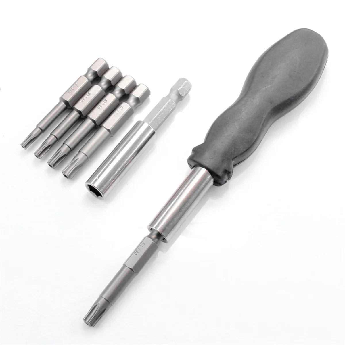 16Pcs Hex Screwdriver Screwdriver Set Screw Six-Star Screwdriver S2 Steel 1/4 Screwdriver Tip