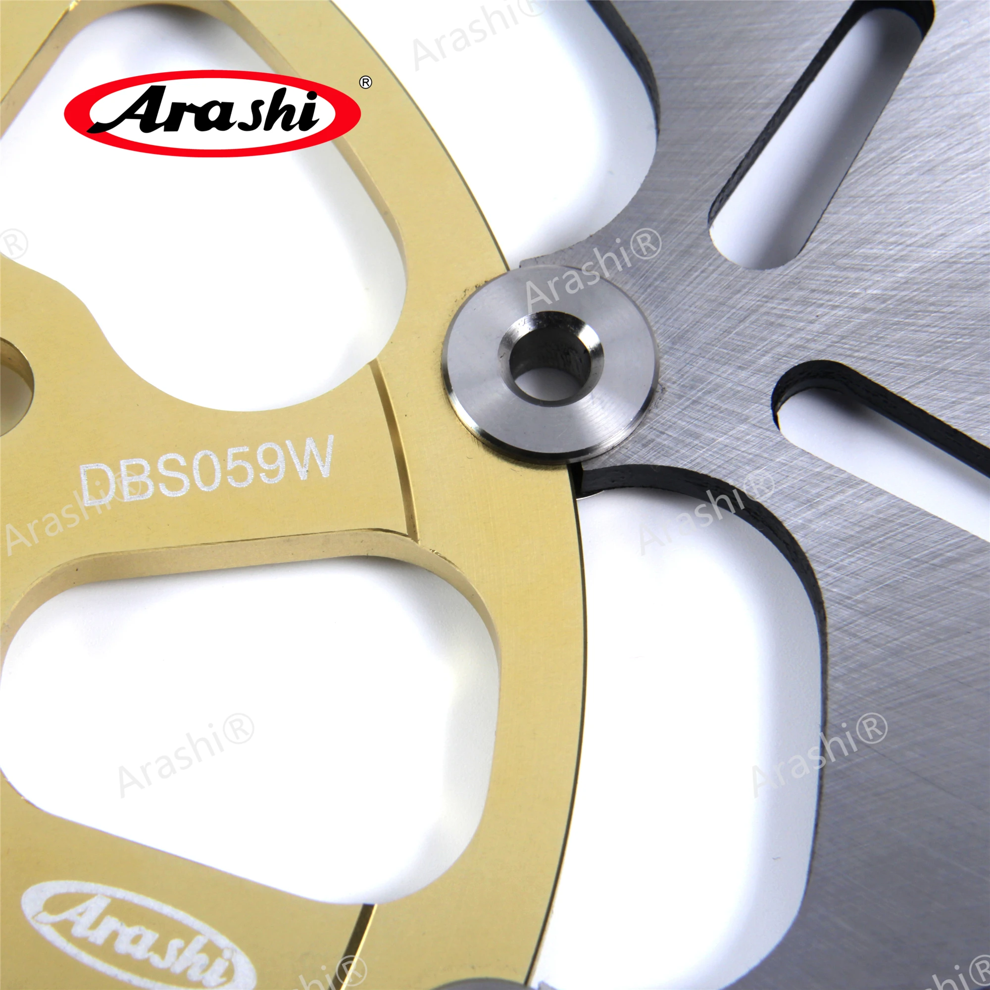 ARASHI ZX6R NINJA ABS 2013 - 2021 Disco de freno delantero flotante CNC Discos Rotores para KAWASAKI ZX-6R 2014 2015 2016 2017 2018 2019