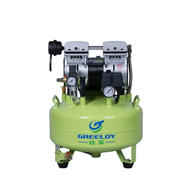 Oil Free 600w Medical den tal Air Compressor with 24L Tank