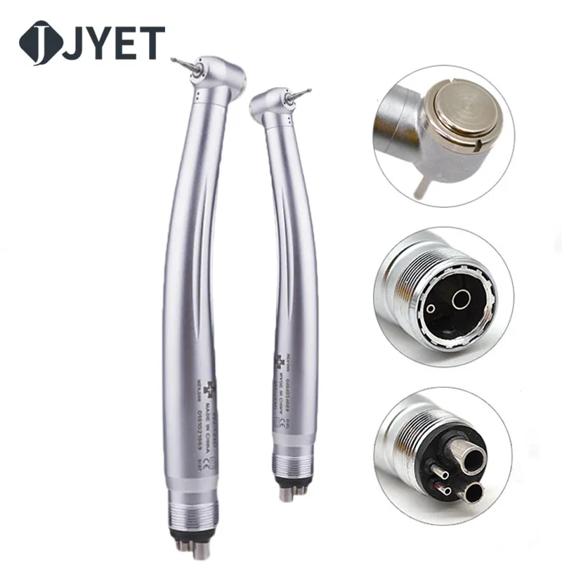 

NSK Type Bearings Dental LED High Speed Handpiece 2/4 Hole Standard Head Air Turbine Three Water Spray Dentistry Tools