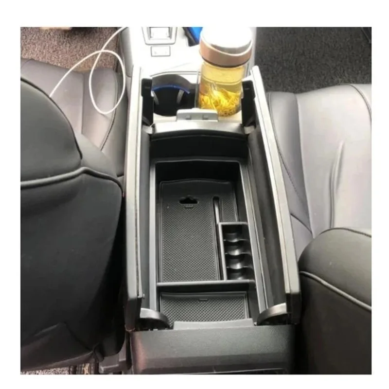 1pc Fit for Peugeot 3008 GT 2016-2020 Car Auto Accessories Interior Decoration Central Armrest Organizer Storage Box Container