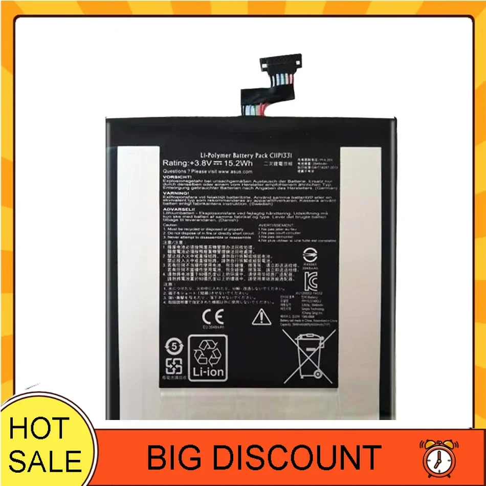 

3948mAh Tablet Battery For Asus Fonepad 8 FE380CG - Model C11P1331