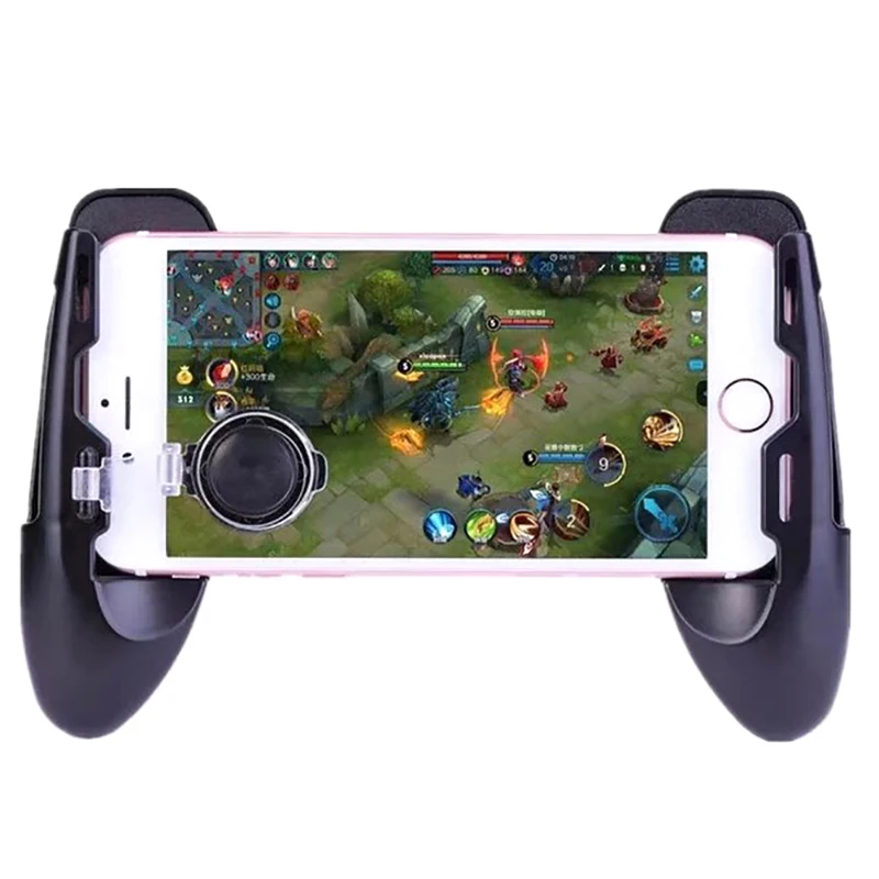 3 In 1 Mobile Phone Device Controller Holder For PUBG Game Gamepad Joystick For IOS Android 4.5-6.5 Inches Phone Accessory