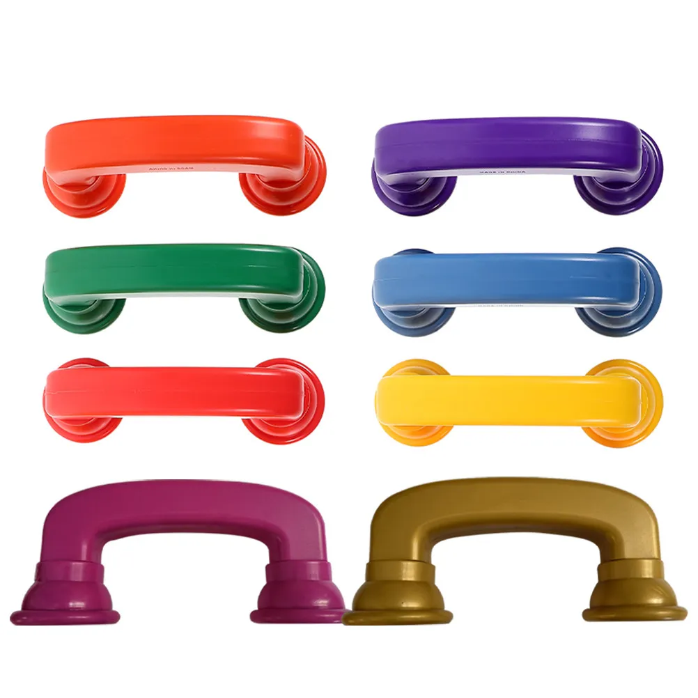 8Pcs Colored Whisper Phones for Reading Practice Toddler Learning Tool ABS Material Safe Smooth Finish Concentration Observation