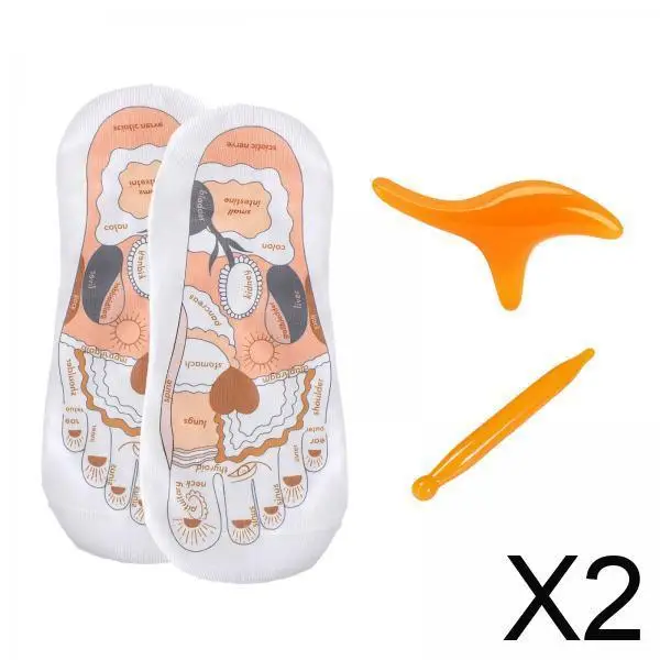 

Носки для акупрессурной рефлексологии, удобные хлопковые массажные изделия для ног, дышащие чулочно-носочные изделия для женщин и мужчин, терапия