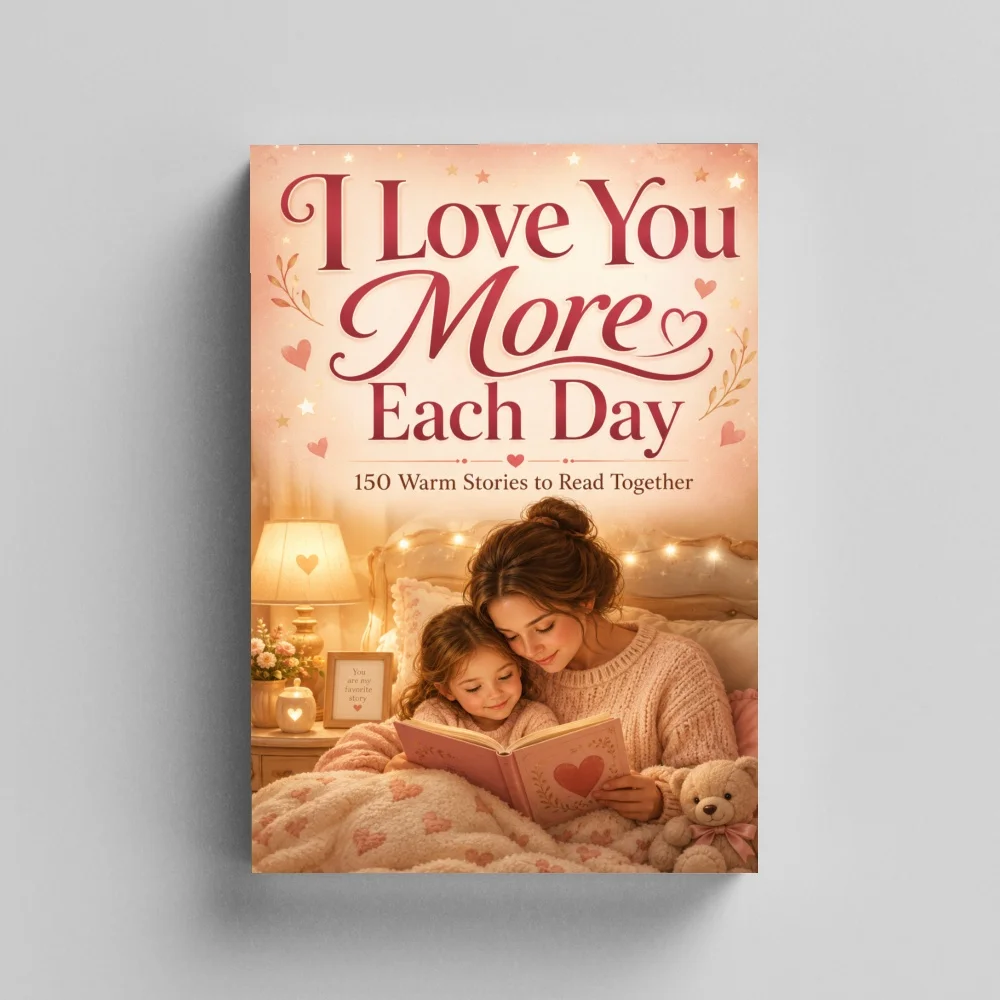 I Love You More Each Day: 150 Warm Stories to Read Together | Family Read-Aloud Book for Kids, Bedtime Stories, Parent-Child