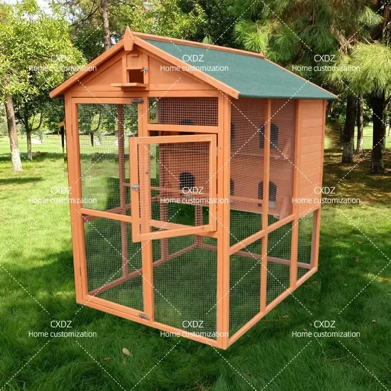 Large Pigeon Cage Outdoor Dovecote Breeding Bird House Shed for Raising Meat Carrier Release Coop Durable Housing Supplies