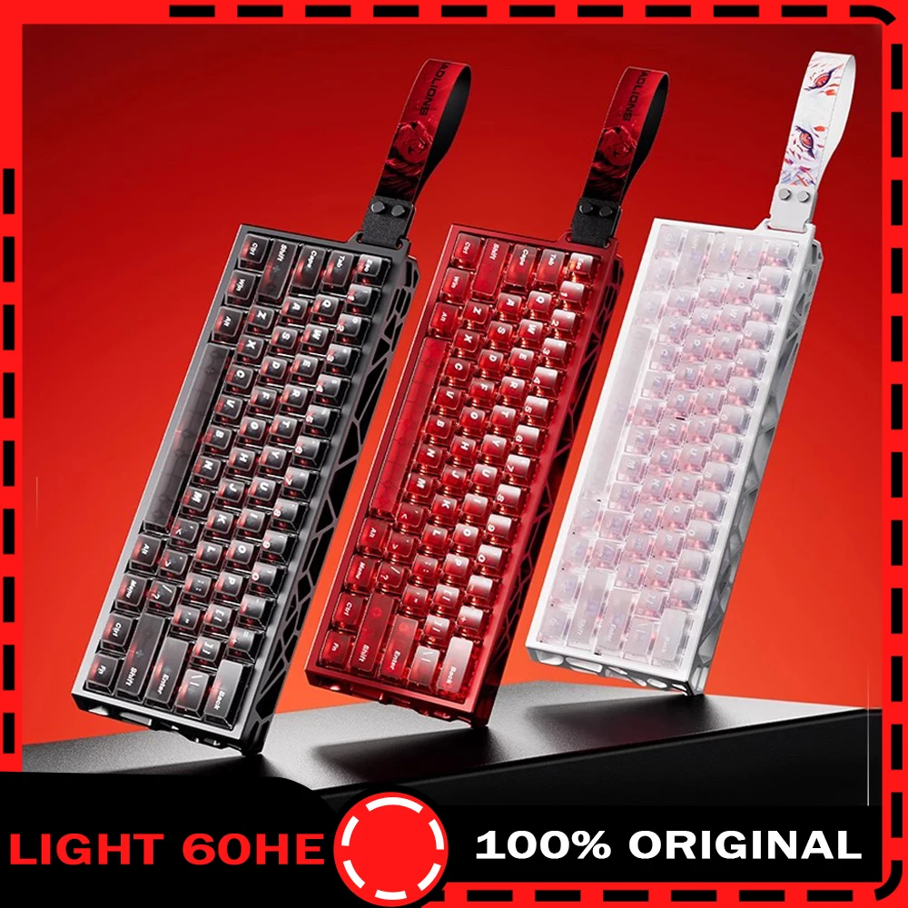 

FGG Madlions MAD Light 60HE Magnetic Switch Keyboard 0.01mmRT Wired Mechanical Keyboard 8000Hz Gaming Keyboard PC Accessories