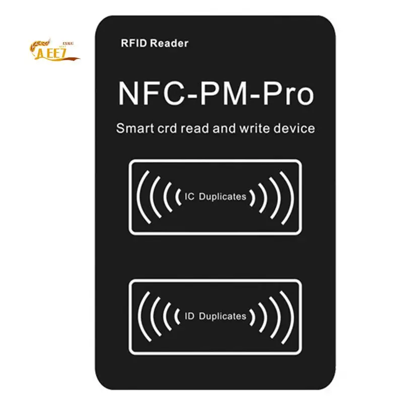 

AEE7-RFID Smart Chip Reader PM PRO Decoder+5XUID Card+5XCUID Keychain NFC Key Copier 13.56Mhz 125Khz Badge Write Token Clone