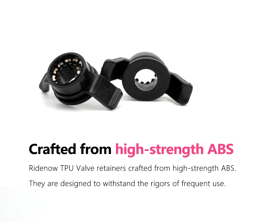A Pair of RideNow Ultra Light ABS Bicycle TPU PRESTA Valve Fixing Valve Accessories