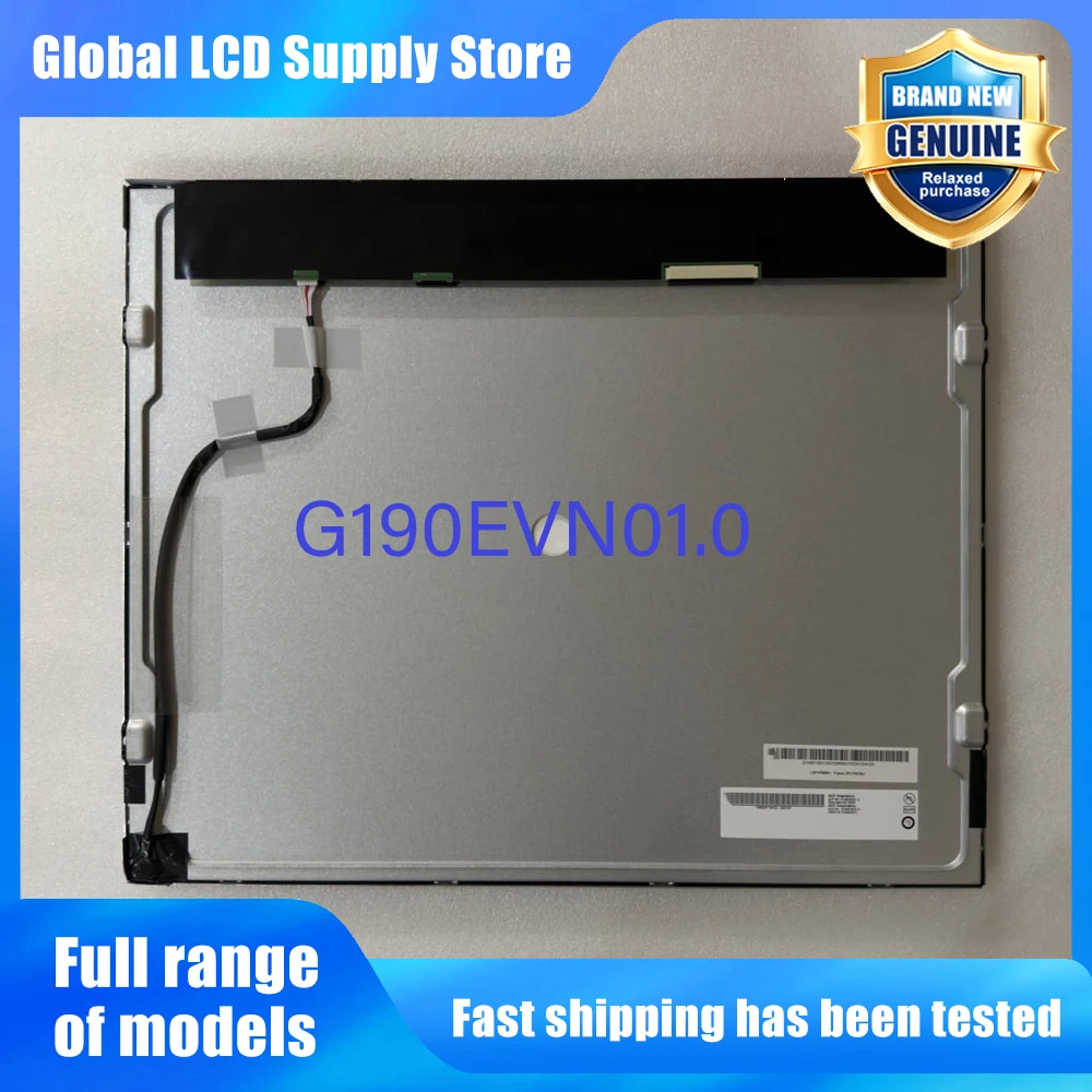 G190EVN01.0 TFT-LCD LCD Display Screen Replacement Original Brand New Fully Tested  19 inch
