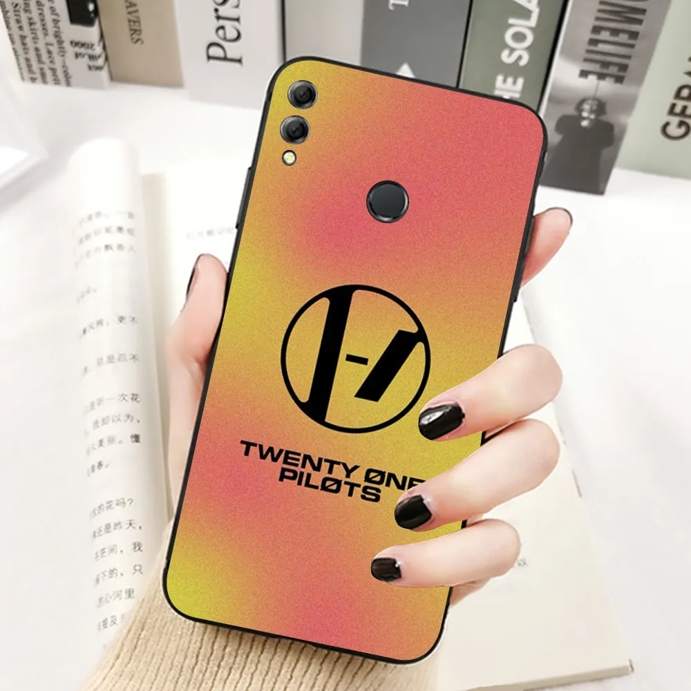 T-Twenty one pilots  Mousepad For Huawei Honor 10 lite 9 20 7A 9X 30 50 60 70 pro plus Soft Silicone Cover